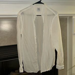 linen button up